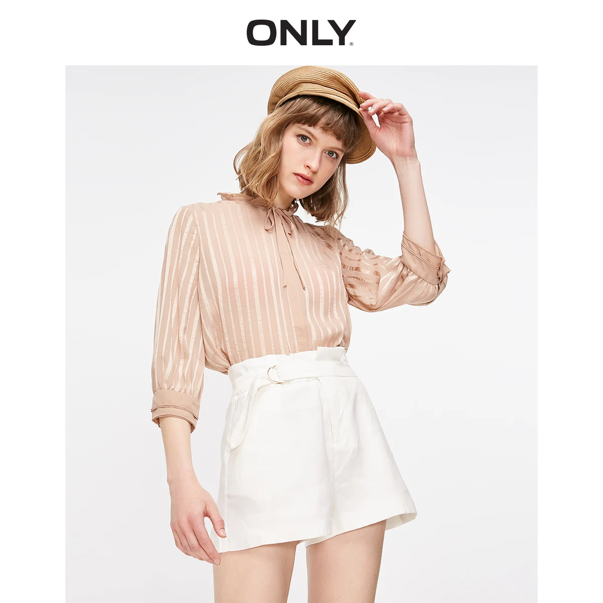 Женские свободные шорты с высокой талией | Женская одежда