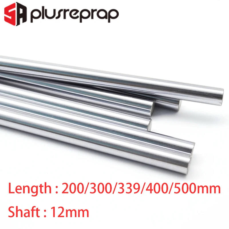 Детали для ЧПУ линейная направляющая OD 12 мм Длина 200 300 339 400 500 линейный вал Гладкий