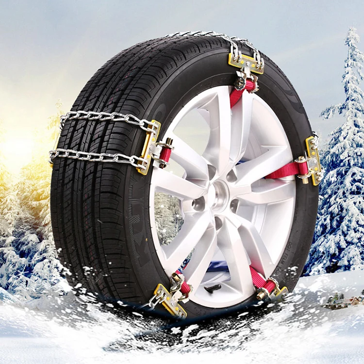 235-275 Large Universal Exterior Accessories Auto Emergency Tool Anti Slip Tire Chain Snow Chains