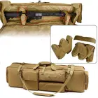 Нейлоновая тактическая сумка для ружья, чехол для переноски, около 100 см, с плечевым ремнем, уличная охотничья сумка, защитный чехол, квадратный рюкзак