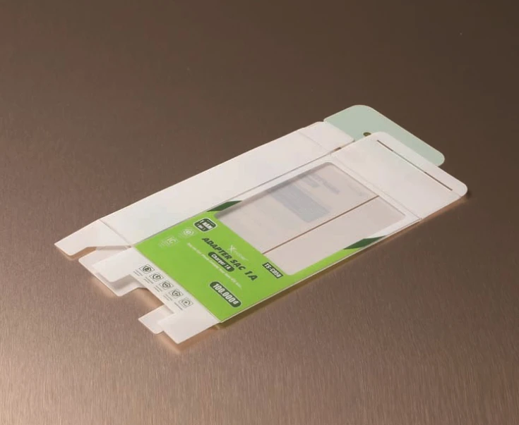 Высококачественная прозрачная пластиковая печать ПЭТ ПВХ окно коробки для