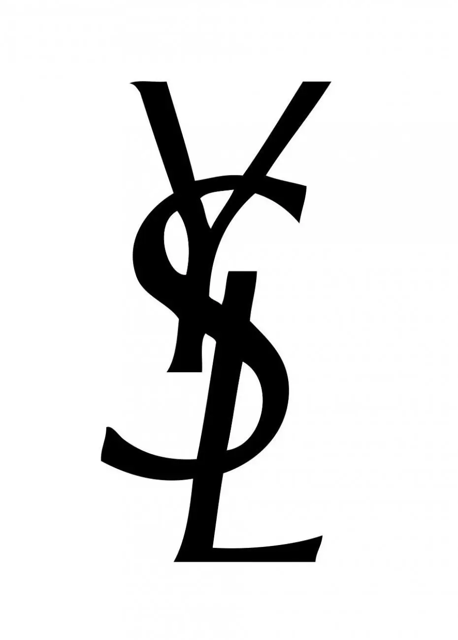 

YSL, Yves Saint laurent logo Symbol Vinyl Decals Sticker for Car-window Laptop Car-Hood Wall-decor