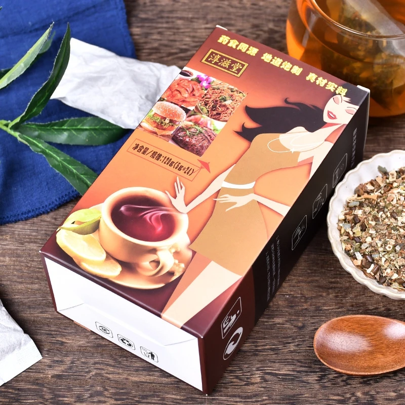 Чистый натуральный детоксикационный чайный пакетик Очищающий чай для сжигания