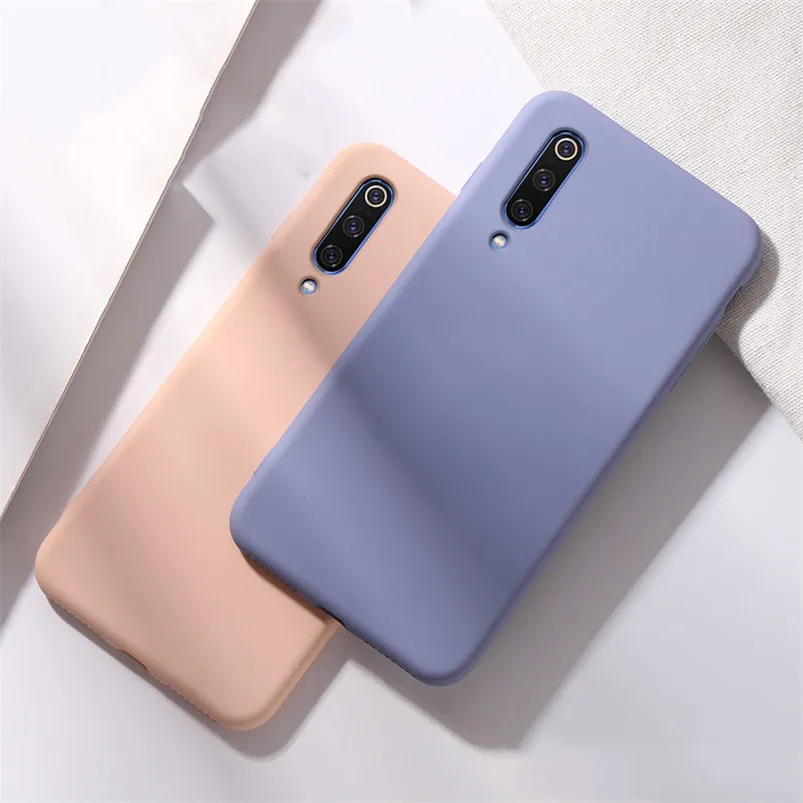 Роскошный жидкий силиконовый чехол для Xiaomi mi 9T 9 SE A2 6X A3 8 Lite CC9 CC9e mi x 3 чехол для Red mi Note 7 Pro Go K20 6 6A 7A Funda