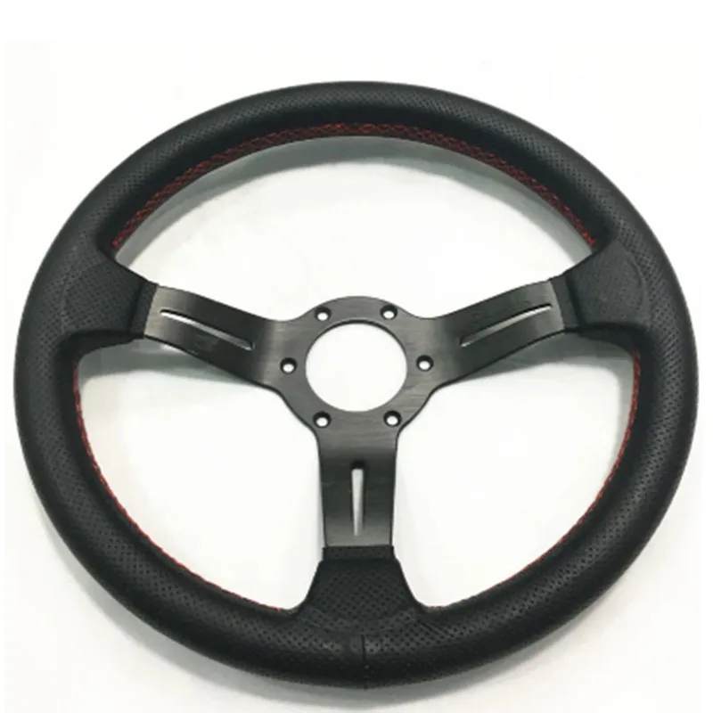 Глубокая тарелка из натуральной кожи черный цвет 330 мм 13 дюймов ND тюнинг Дрифтинг