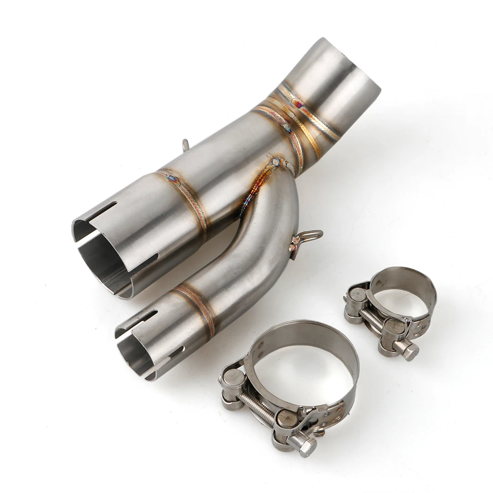 Соединительная выхлопная труба 2018 2017 для BMW S1000R S1000 R аксессуары мотоциклов из