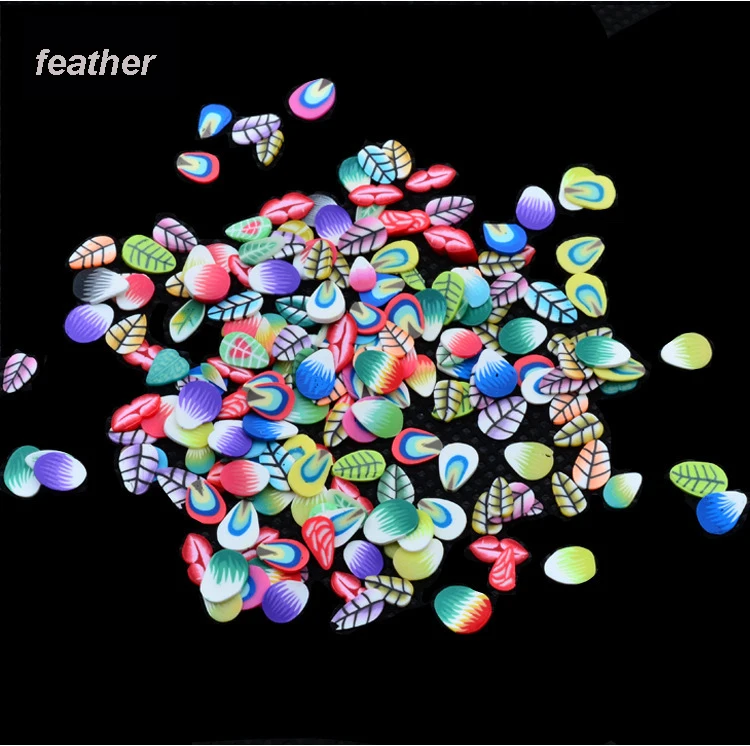 1000x Nail Art Mix Design Fimo Slices Polymer Stickers Decoration Manicure Set | Красота и здоровье