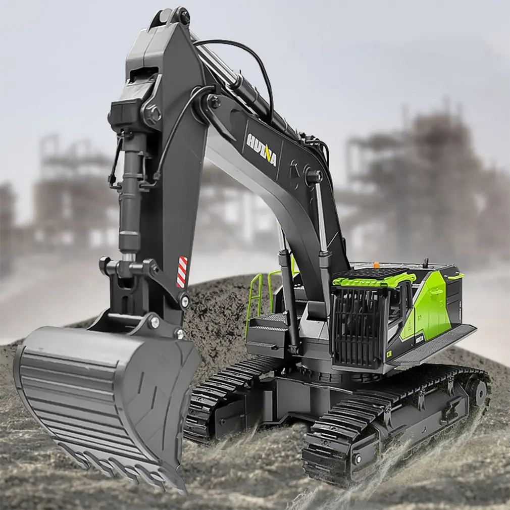 HUINA 1593 1 / 14 экскаватор из сплава 22 канала 2 4 ГГц дистанционное управление