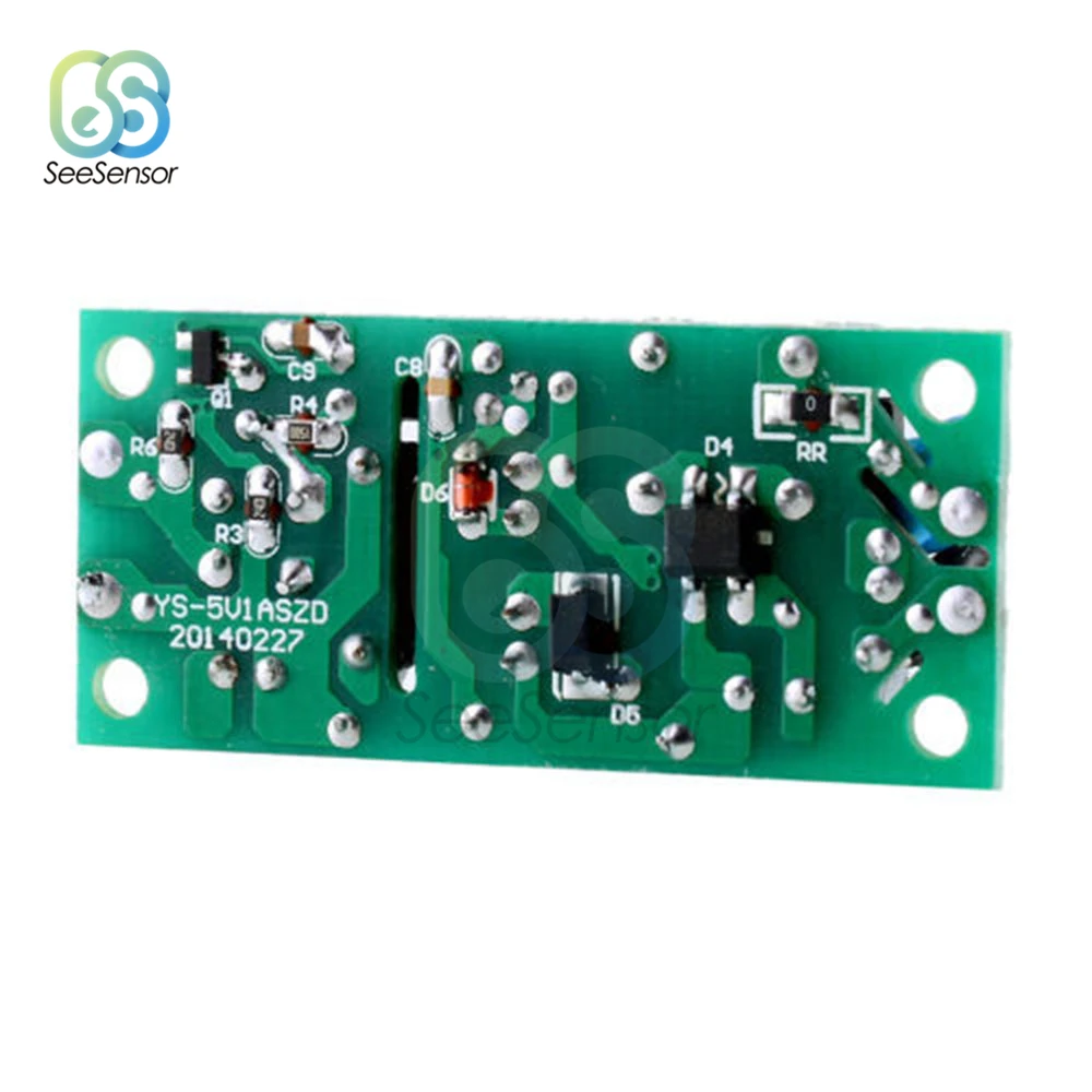 AC DC 5V 600mA 1000mA 1A 1.5A 12V 500mA прецизионный понижающий преобразователь 220V до