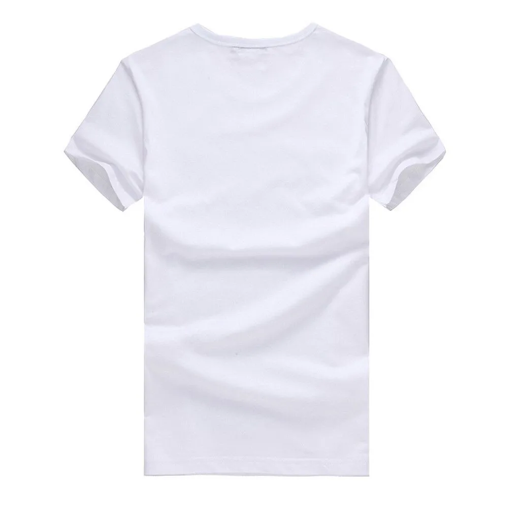 Женская белая футболка с круглым вырезом и короткими рукавами принтом из