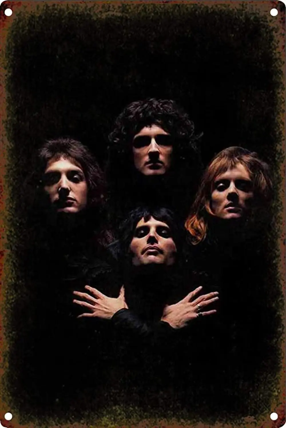 

Queen Rock Art Tin Signs Vintage Displate Retro Metal Plaques Iron Painting Poster Wall Decor Home Decor Metal Wall Art Decor