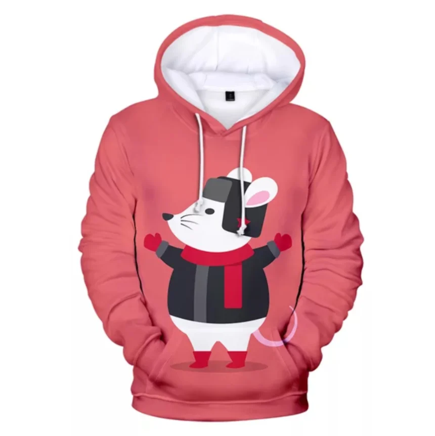 

New Harajuku 3D Hoodies Sweatshirts Cat Mouse Hoodies Tops Hot Sale Boys/girls/adult Sweatshirts Men/Women Fashion Hoodie Kawaii