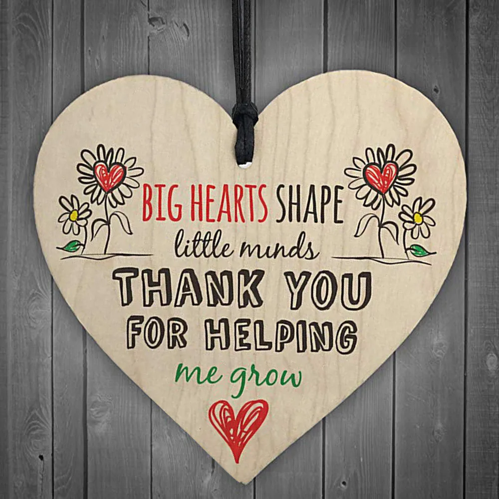 

Thanksgiving Wooden Ornaments Mother's Day Gift Pendant Teacher Gift For Graduation Garden Hanging Wooden Sign Decoration
