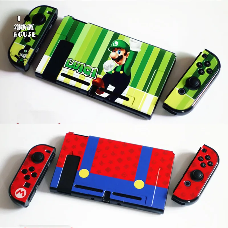 FoPcc NS цветной узор Жесткий Кристальный защитный чехол для Nintendo Switch | Электроника
