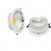10pcslot 6 inch 30w cob led downlight recessed led ceiling lamp downlight whitewarm led lamp dhl free shipping