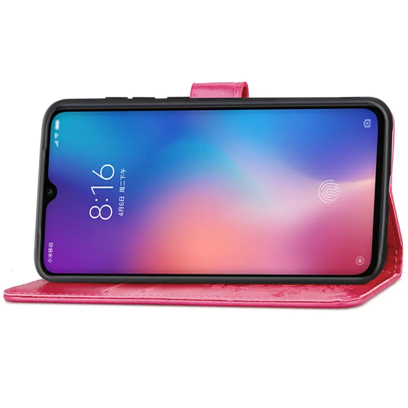 Кожаный чехол-книжка с цветочным узором для Xiao mi Red mi 6 6A 7A 5 Plus 3S 4A 5A Note 7 4 Pro 4X mi A3 A1 A2 8 Lite Go Red mi 7 7A