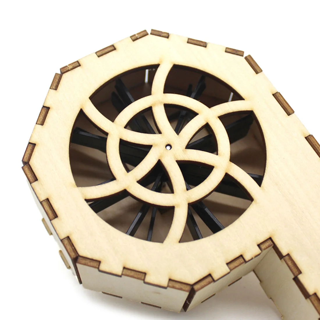 

Stem Education Science Technology Invention Material DIY Hand Crank Exhaust Fan Heat Cooling Model Equipment For Kids
