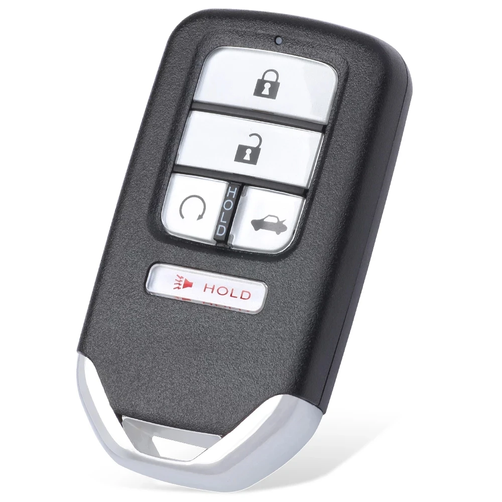 keyecu oem part keyless prox smart remote car key fob 5 buttons 433mhz 4a chip for honda accord 2018 2019 2020 cwtwb1g0090 free global shipping