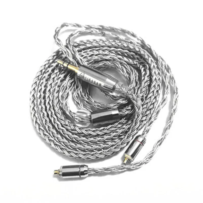 YINCROW 16 жильный однокристальный медный кабель наушники с серебряным покрытием MMCX