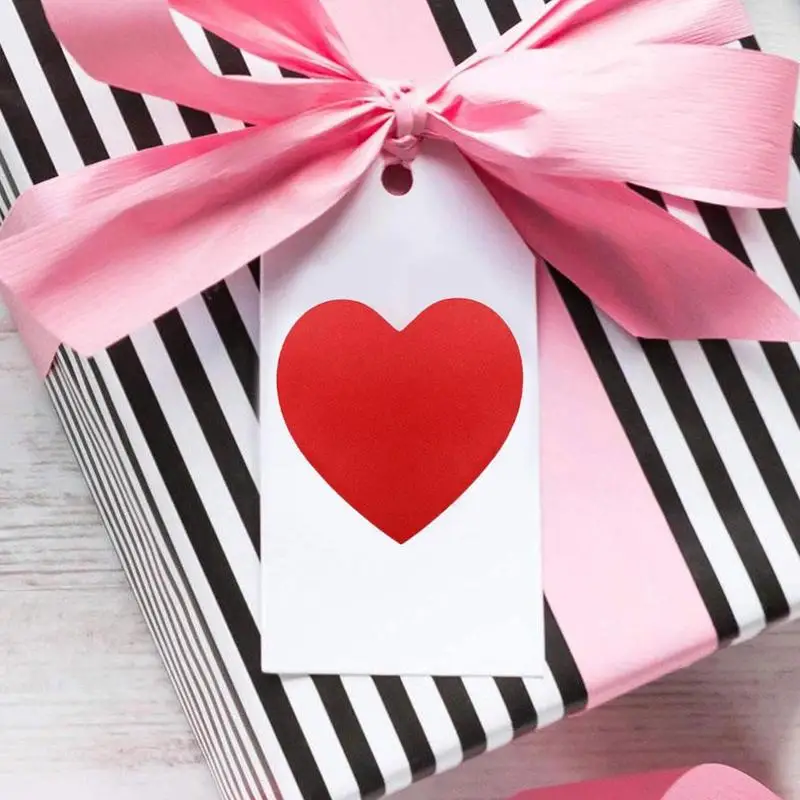 

1Pc Love Valentine Sticker Sticker Decoration Sticker Boite Tape (500 per Roll) Pieces Decoration V7A5