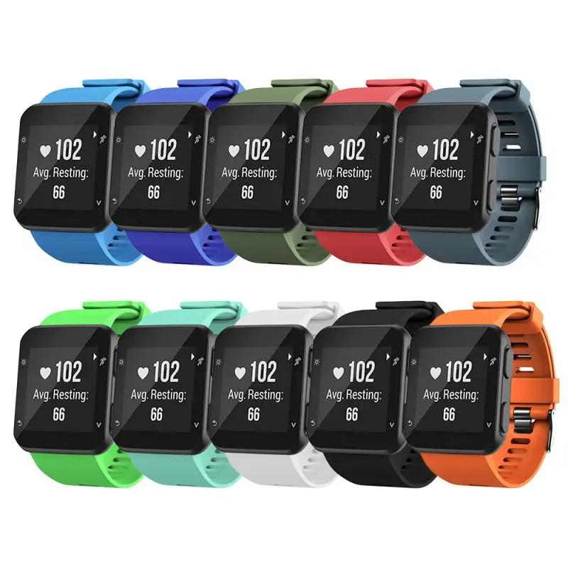 Ремешок для часов Garmin Forerunner 35 мягкий силиконовый браслет сменный ремешок смарт
