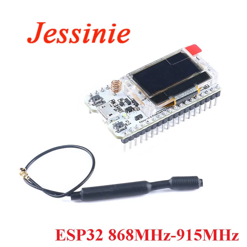 Модуль LoRa ESP32 Oled Wi Fi SX1276 868 915 МГц модуль IOT с антенной для Arduino электронный комплект