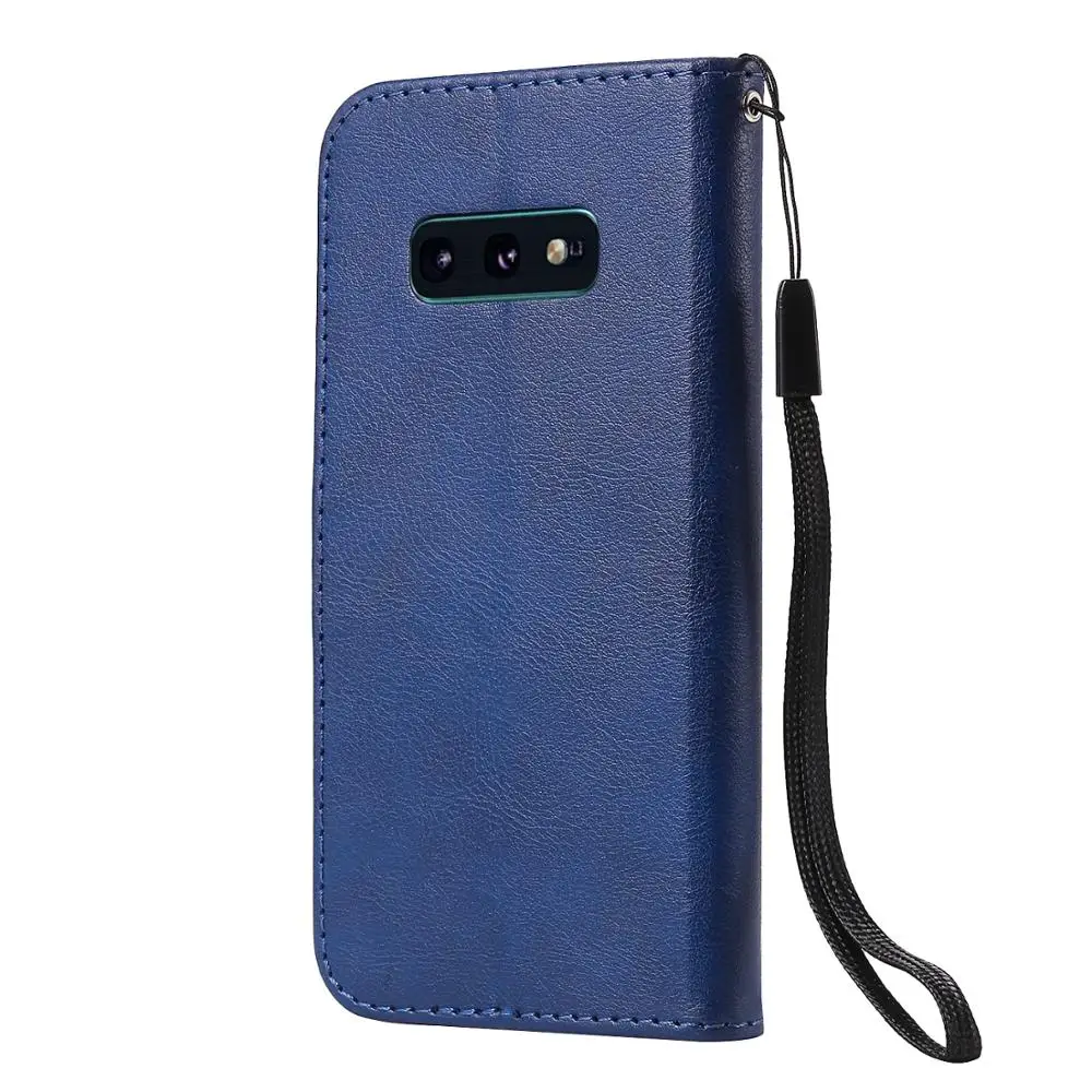 Кожаный чехол-бумажник с откидной крышкой для Samsung Galaxy Note 10 Plus 5G 9 8 4 3 S10 7 6 Edge A80 90 M10