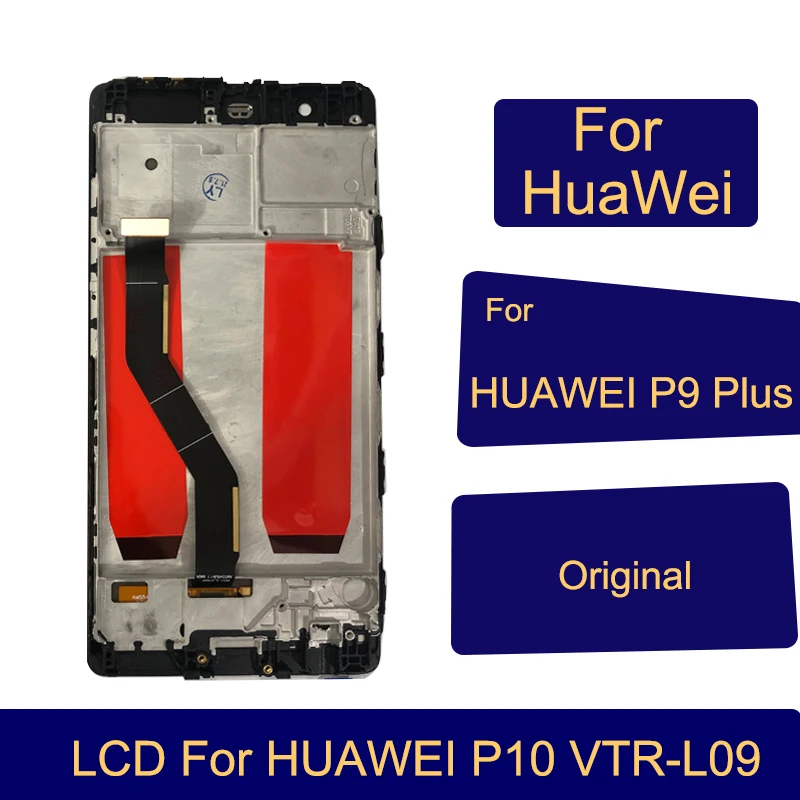 

ЖК-дисплей для Huawei P9 Plus, сенсорная панель, дигитайзер в сборе, замена экрана для Huawei P9Plus