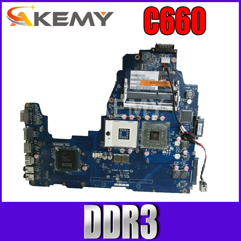 

Akemy для Toshiba Satellite C660 Материнская плата ноутбука K000111590 PWWAA LA-6841P GL40 DDR3
