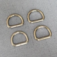 10 pcslot 20mm silver metal diy adjustable d ring belt buckle for bag cat collar dog collar buckles accessories