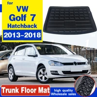 for volkswagen vw golf 7 gti r mk7 hatchback hatch 2013 2014 2015 2016 2017 2018 trunk liner boot cargo mat tray floor carpet