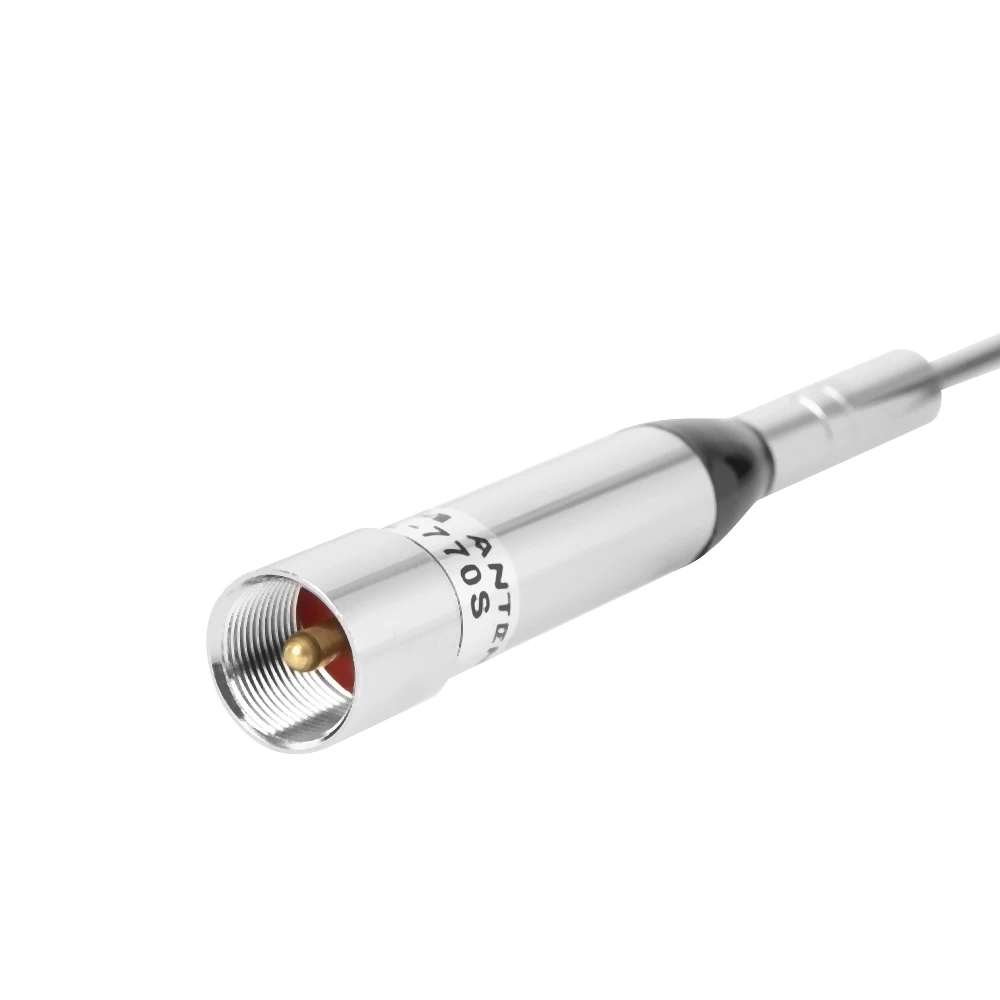1PCS Stainless Steel NL-770S Dual Band UHF/VHF 144/430MHz 150W Car Auto Radio Mobile//Station Antenna