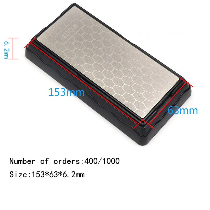 

Urijk Double Sided Kitchen Knife Sharpener Professional Sharpening Stone Knives Sharpening Stone Tools Diamond Whetstone