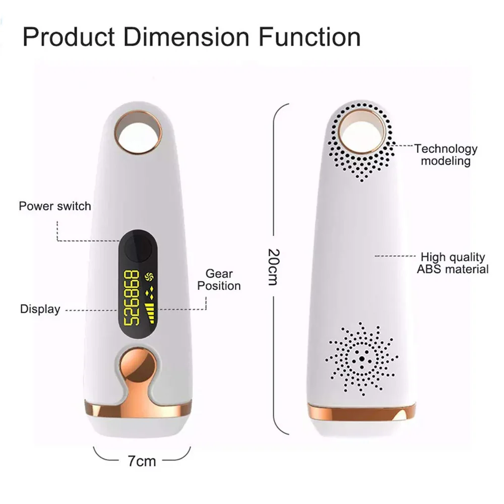 Профессиональная Перманентная лазерная эпиляция IPL 500000 вспышек удаление волос