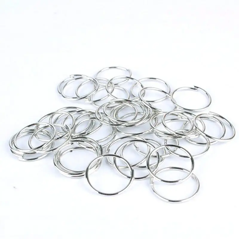 50 шт./лот золотистые/серебристые кольца для волос с бусинами дредов кольца-обручи