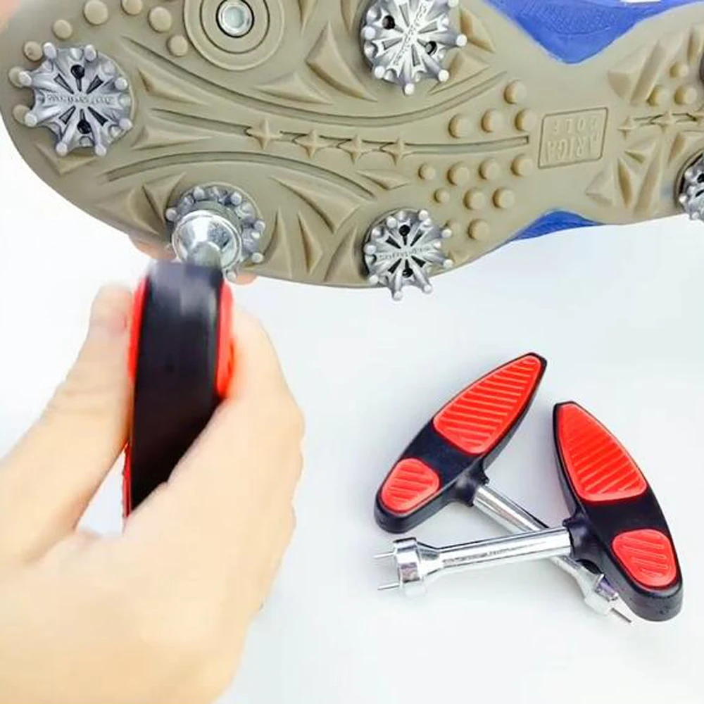 10 шт./лот Гольф обуви Спайк жидкость для снятия гаечный ключ бутсы лампа ремонта