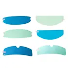 6 типов шлема, прозрачная противотуманная патч-пленка, Универсальная пленка для линз, противотуманные аксессуары для мотогонок