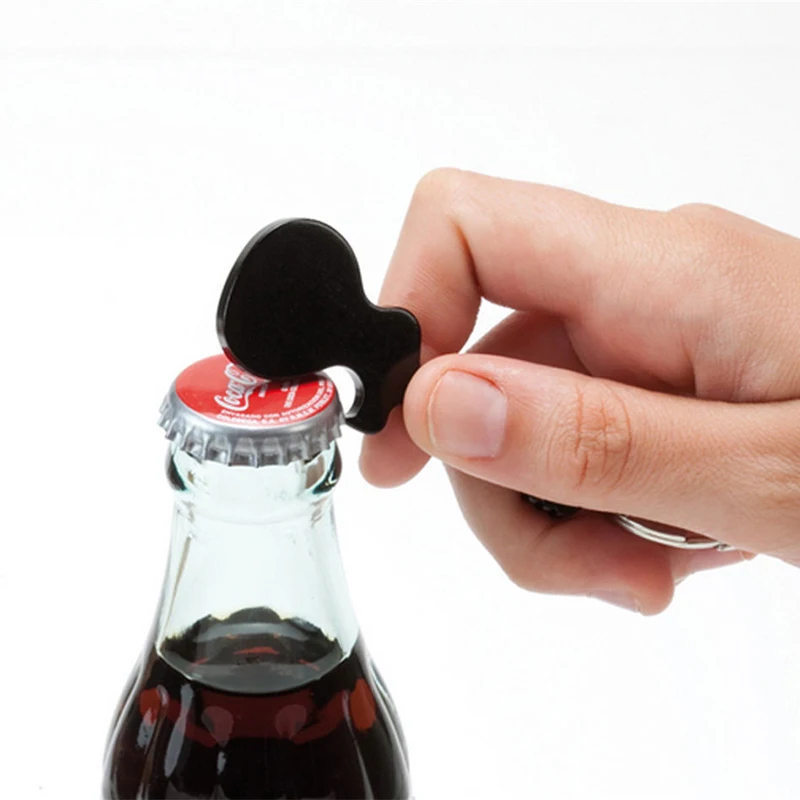 Рекламный подарок на заказ с гравировкой логотипа открывалка для бутылок брелок