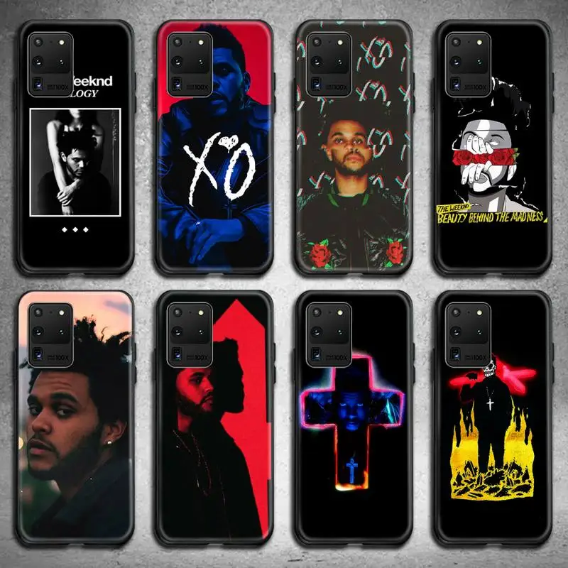 

New The Weeknd Starboy Pop Singer Phone Case For Samsung Galaxy S21 Plus Ultra S20 FE M11 S8 S9 plus S10 5G lite 2020