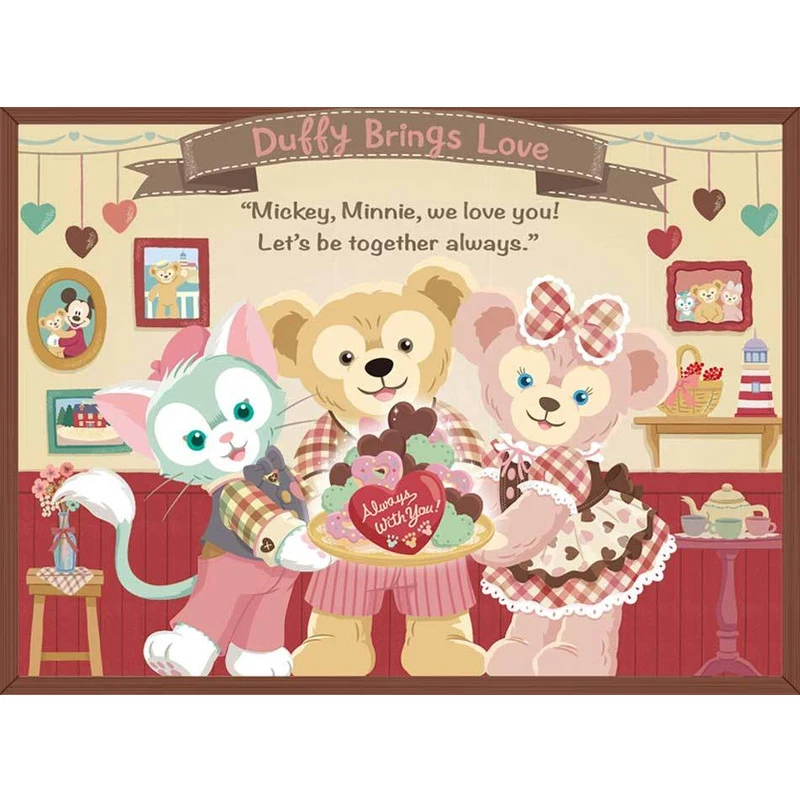 5D DIY бриллиант картина мультфильм Duffy Shelliemay медведь мозаика вышивка крестиком полный квадратный/круглый дрель 3d-бриллиантовая вышивка подарок для детей
