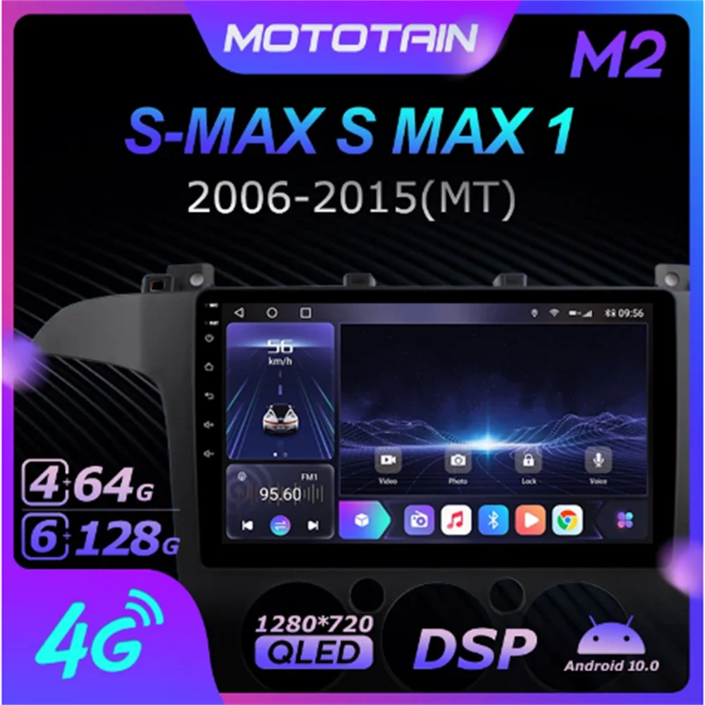 

K7 Ownice 6G + 128G Android 10,0 автомобиль радио для Ford S-MAX S MAX мы собрали воедино 2006 - 2015 мультимедиа аудио 4 аппарат не привязан к оператору сотовой связи ...