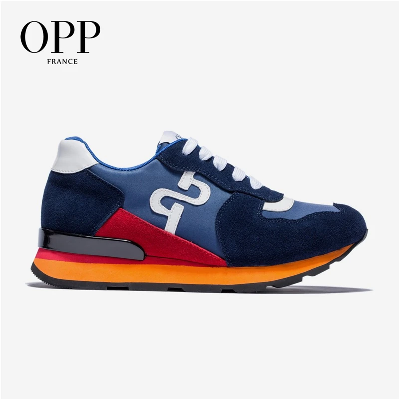 

OPP Women's Shoes Wild Sneakers Women's Fashion Non-slip Running Shoes Lightweight Casual Travel Lace-up Shoes