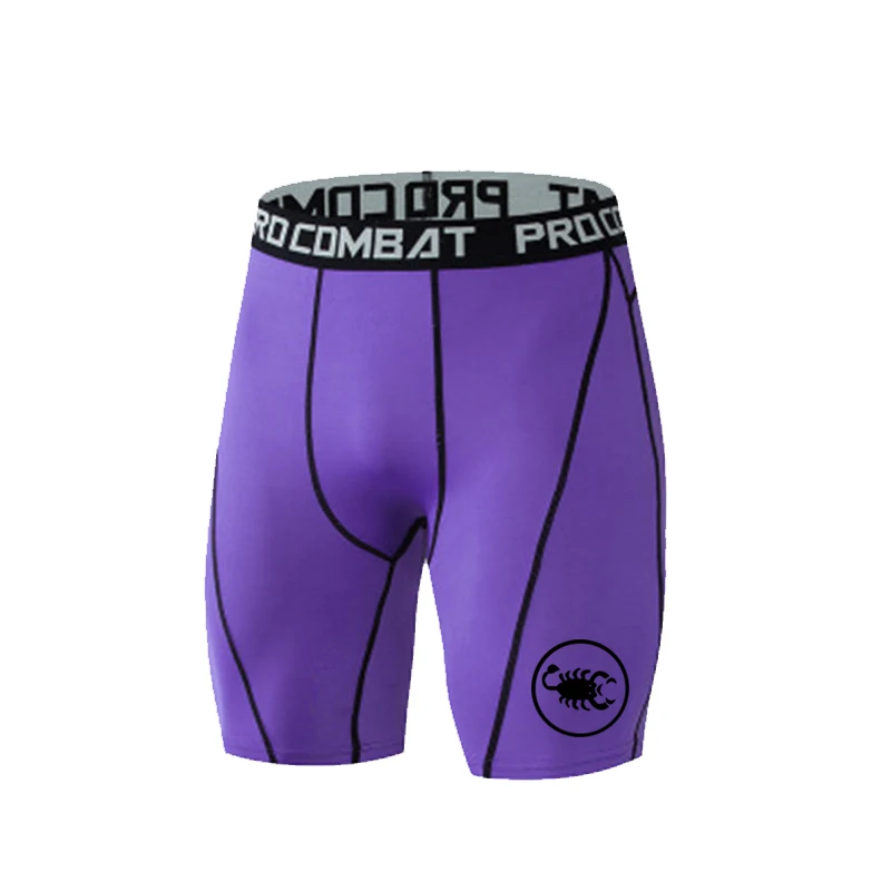 

Men's Cycling Running Fitness Jogging Shorts Gym Training Pure Color Tights Men's Bodybuilding Sports Track And Field Pants