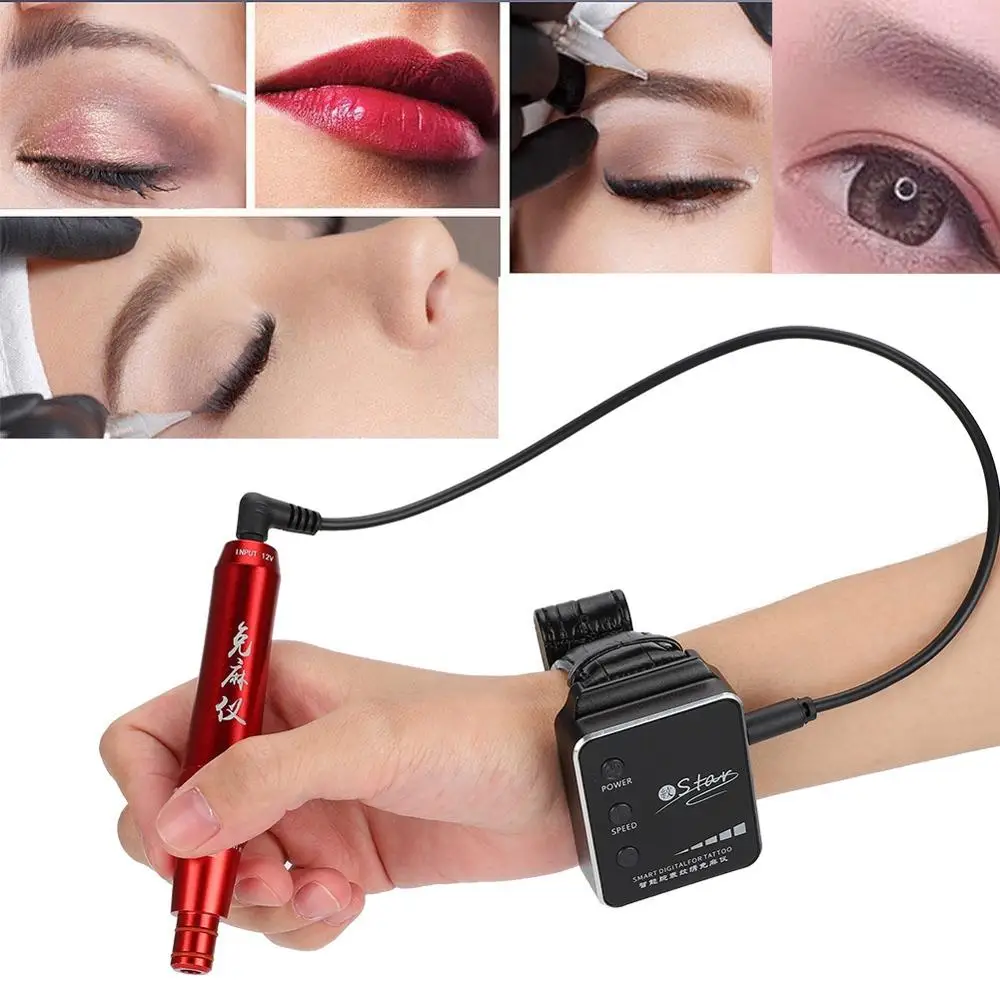 Контроллер часов для тату машинки полуперманентный макияж аксессуары боди арта