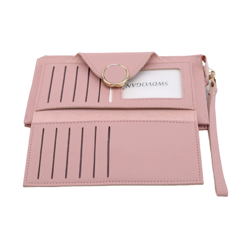 

Women Wallets Fashion Lady Wristlet Handbags Long Money Bag Zipper Coin Purse Cards ID Holder Clutch Woman Wallet Burse Notecase