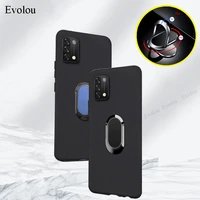 Soft Silicone Shockproof Phone Case For Umidigi A11 Cases Magnetic Stand Holder Matte Back Cover For Umidigi A11 Capa