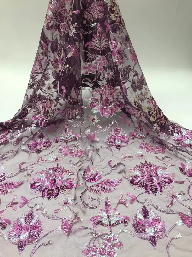 

Кружевная ткань PGC, африканские блестки, 2021, Вышитое кружево в нигерийском стиле, ткани с высоким качественная французская кружевная ткань д...