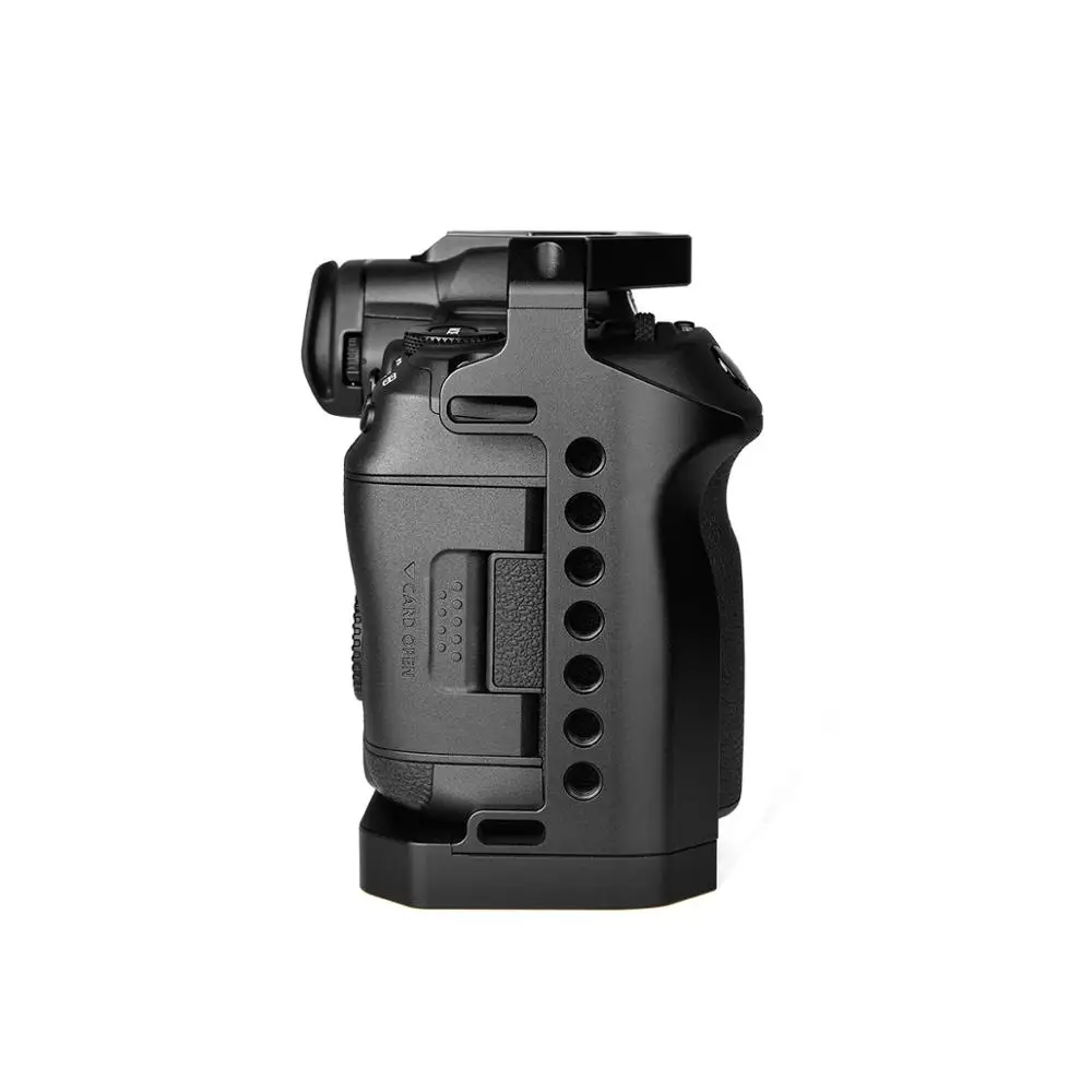Yelangu C22 DSLR клетка для камеры Canon EOS R5 и R6 с холодным башмаком рейкой NATO 1/4 ''и