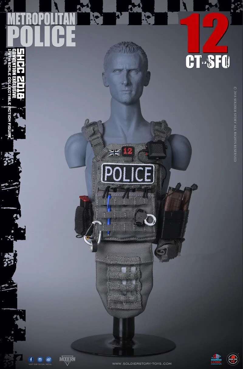 2018 SHCC SS112 Soldier Story 1/6 CONVENTION эксклюзивный CT SFO фигурка Новинка|Игровые фигурки и