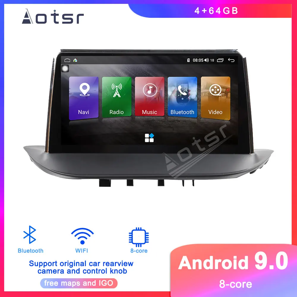 

Android 9 64GB Carplay Car DVD player GPS Navigation For Peugeot 308 2008-2014 Car Auto Radio Stereo Multimedia Player Head Unit